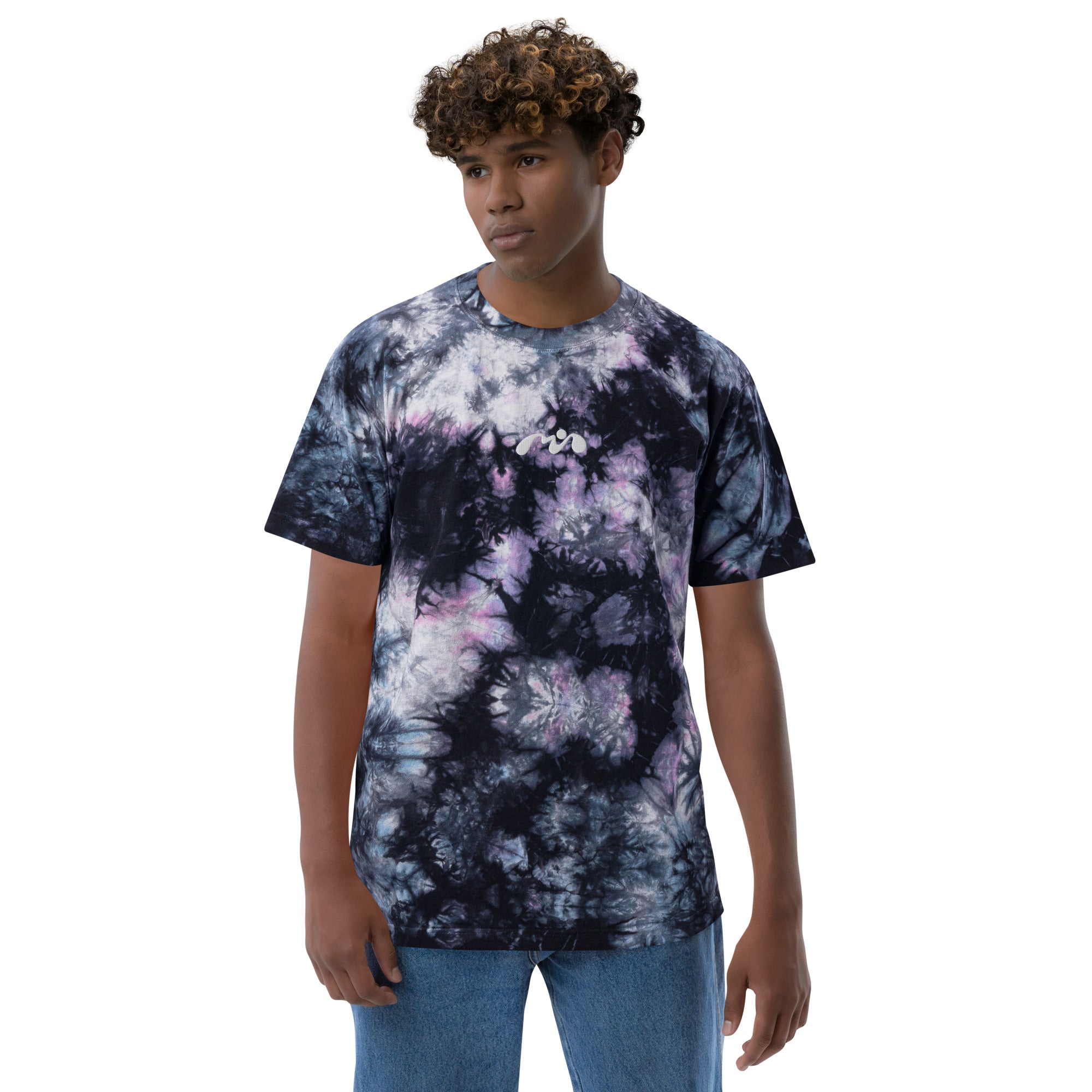 Oversized tie-dye M.DOT t-shirt