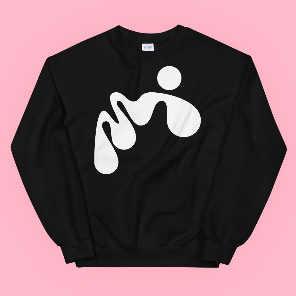 Black Unisex Crewneck