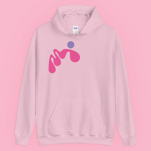 Pink Unisex Hoodie