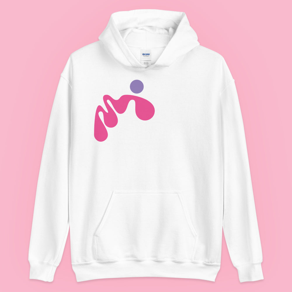 White Unisex Hoodie