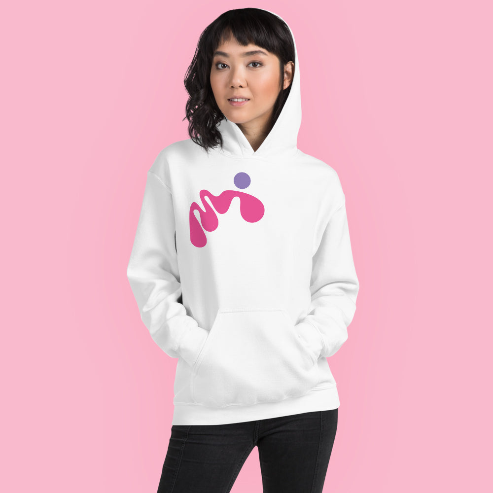 White Unisex Hoodie